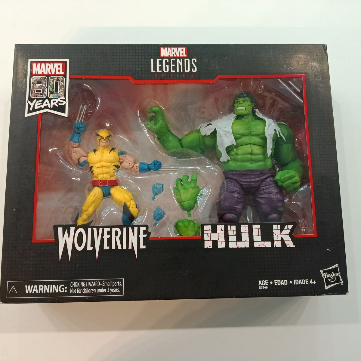2019 Marvel Legends Marvel Legends Series Wolverine & Hulk 2-Pack