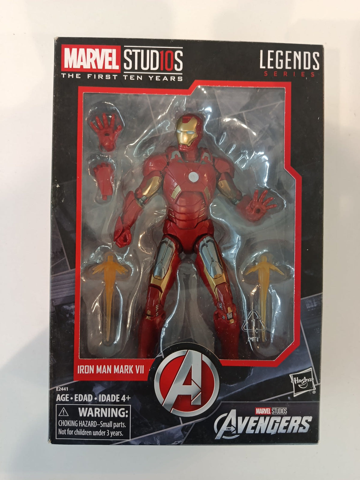 Marvel Legends Marvel Studios: The First Ten Years Iron Man Mark VII