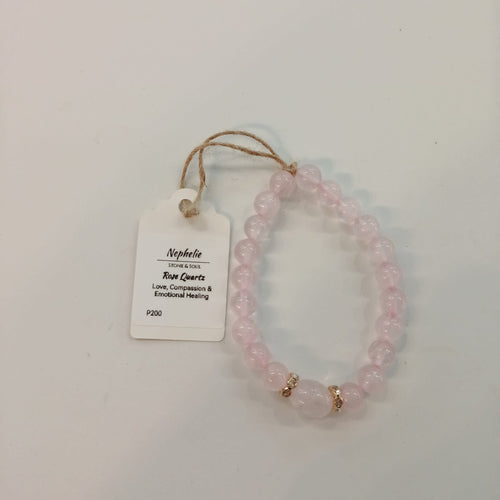 Nephelie Stone & Soul Stone & Soul Rose Quartz Bracelet