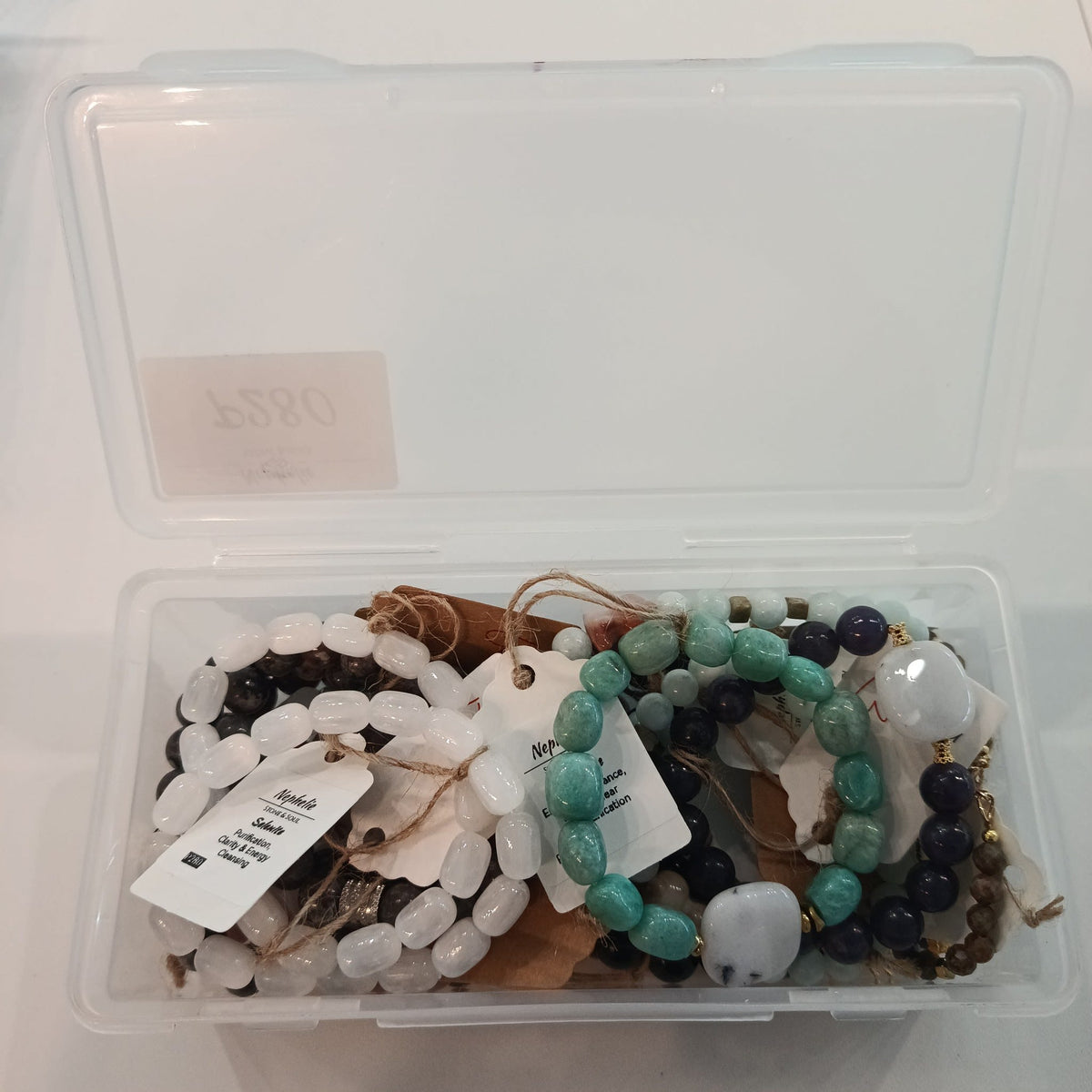 Nephelie Stone & Soul Stone & Soul Amazonite Bracelet #P280 - view 2