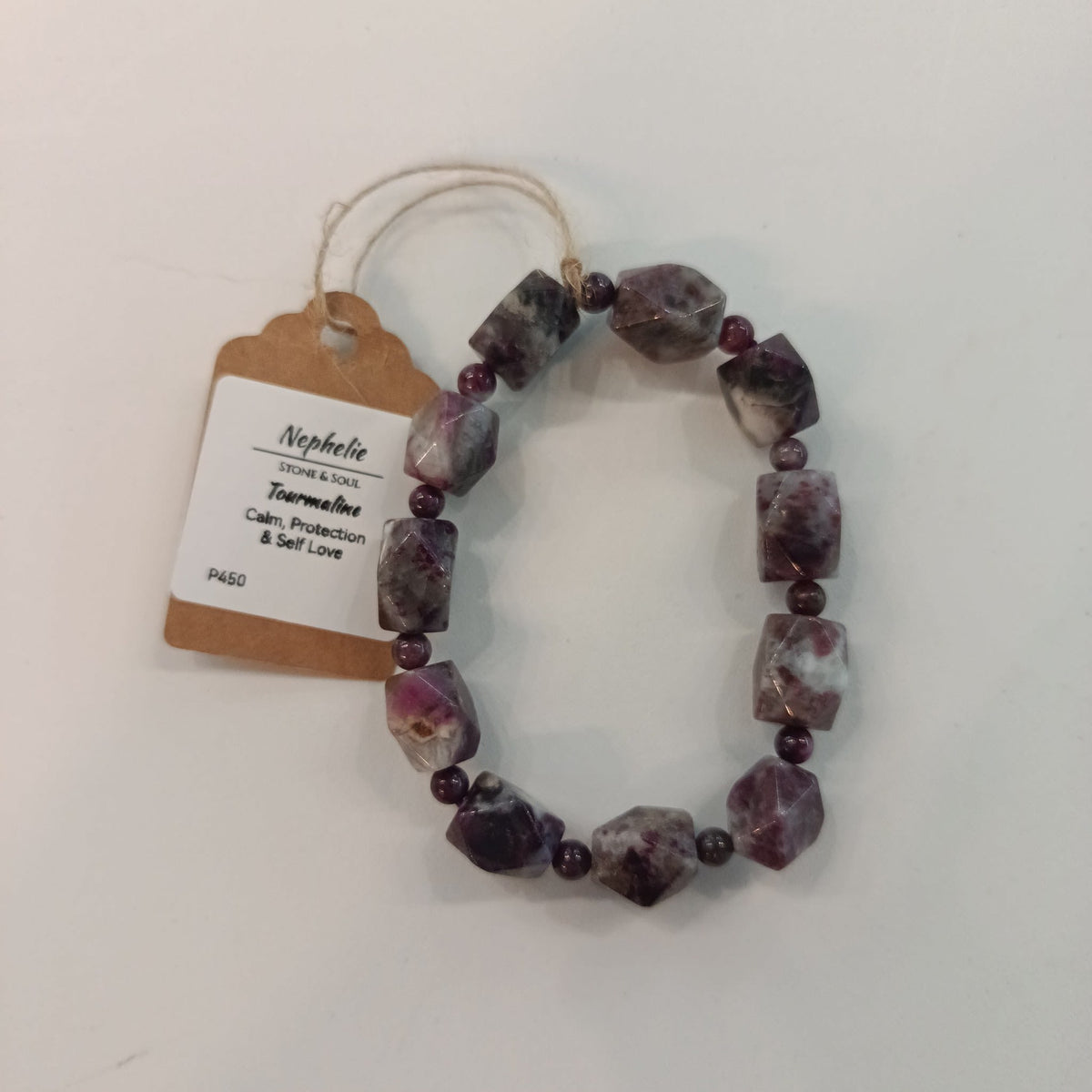 Nephelie Stone & Soul Stone & Soul Tourmaline Bracelet