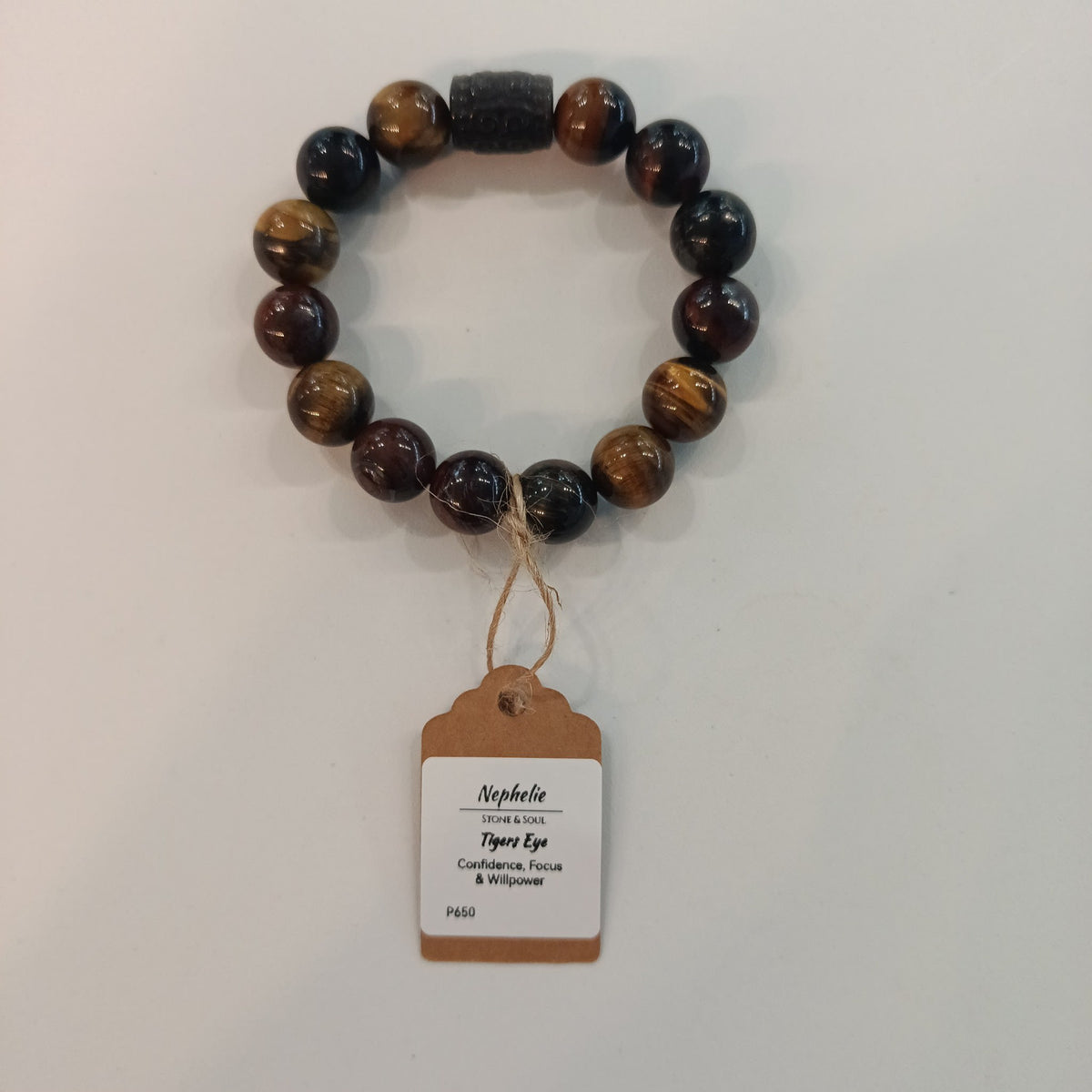 Nephelie Stone & Soul Stone & Soul Tigers Eye Bracelet