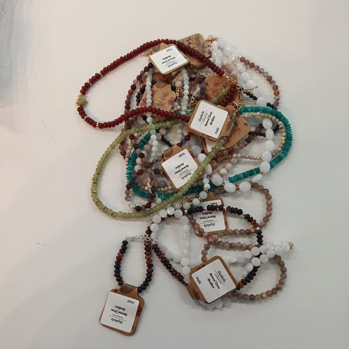 Nephelie Stone & Soul Natural Stone Necklace