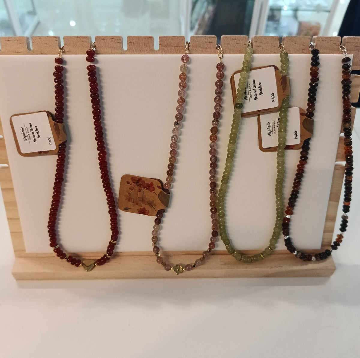 Nephelie Stone & Soul Natural Stone Necklace - view 2