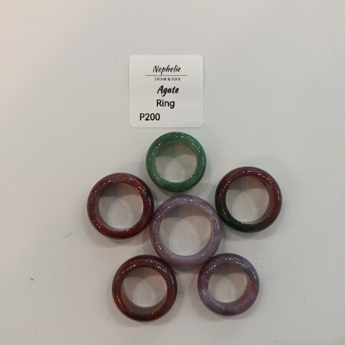 Nephelie Stone & Soul Agate Ring - view 2