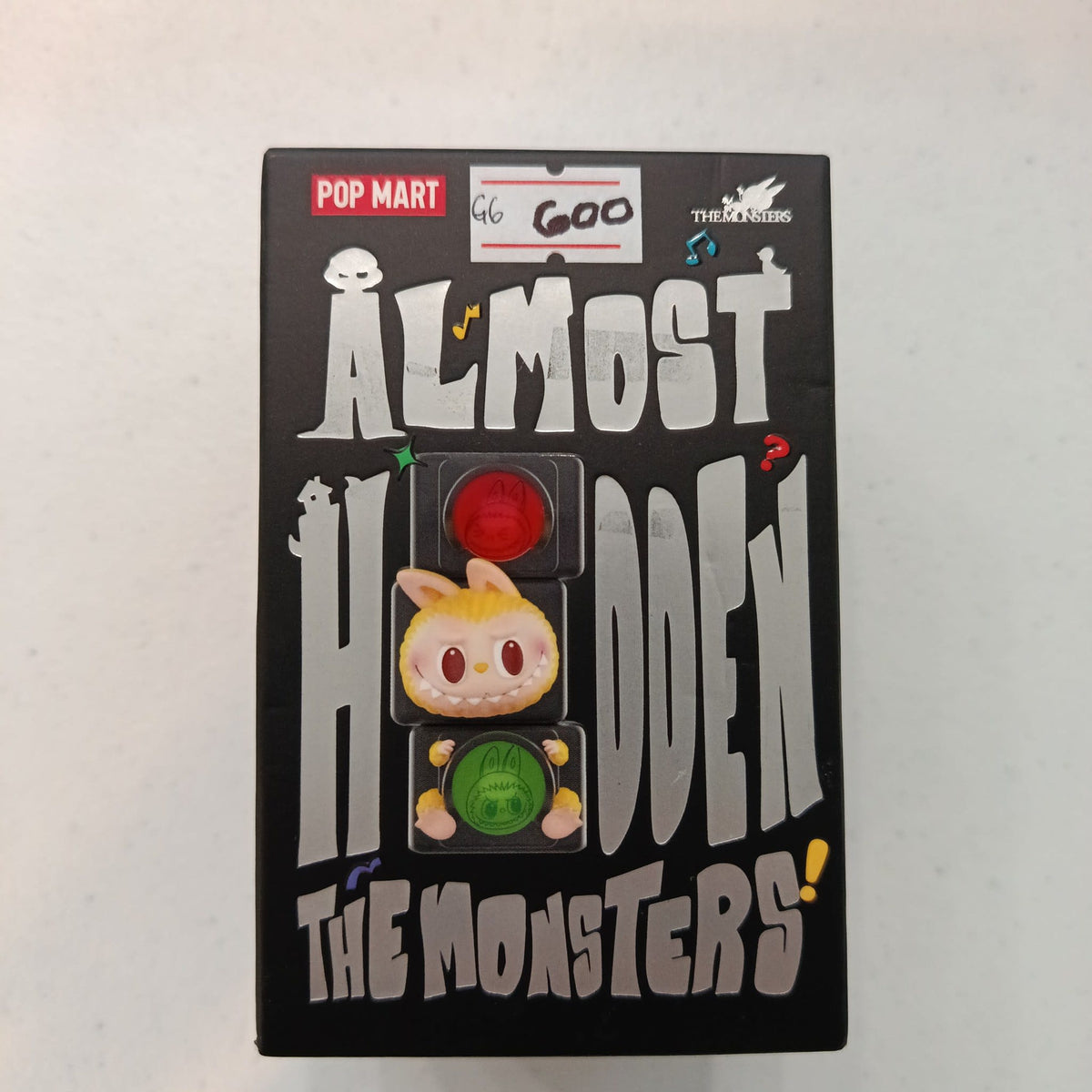 Pop Mart The Monsters Almost Hidden Series Labubu (Traffic Light)