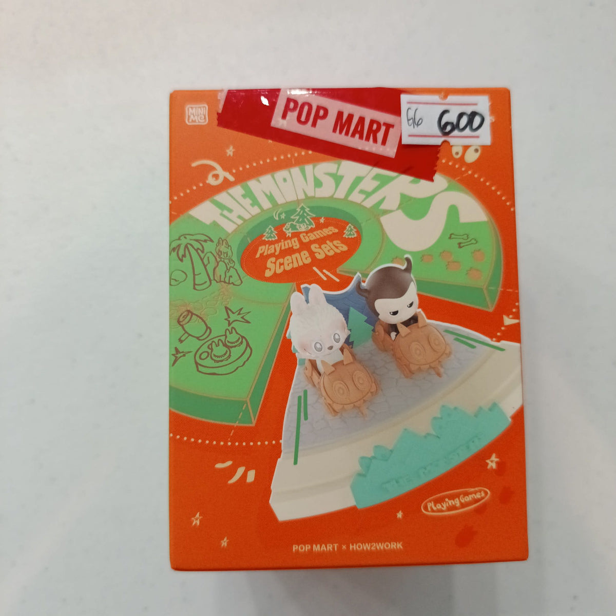 2023 Pop Mart The Monsters Playing Games Series Scene Sets The Monsters (Labubu & Crybaby)