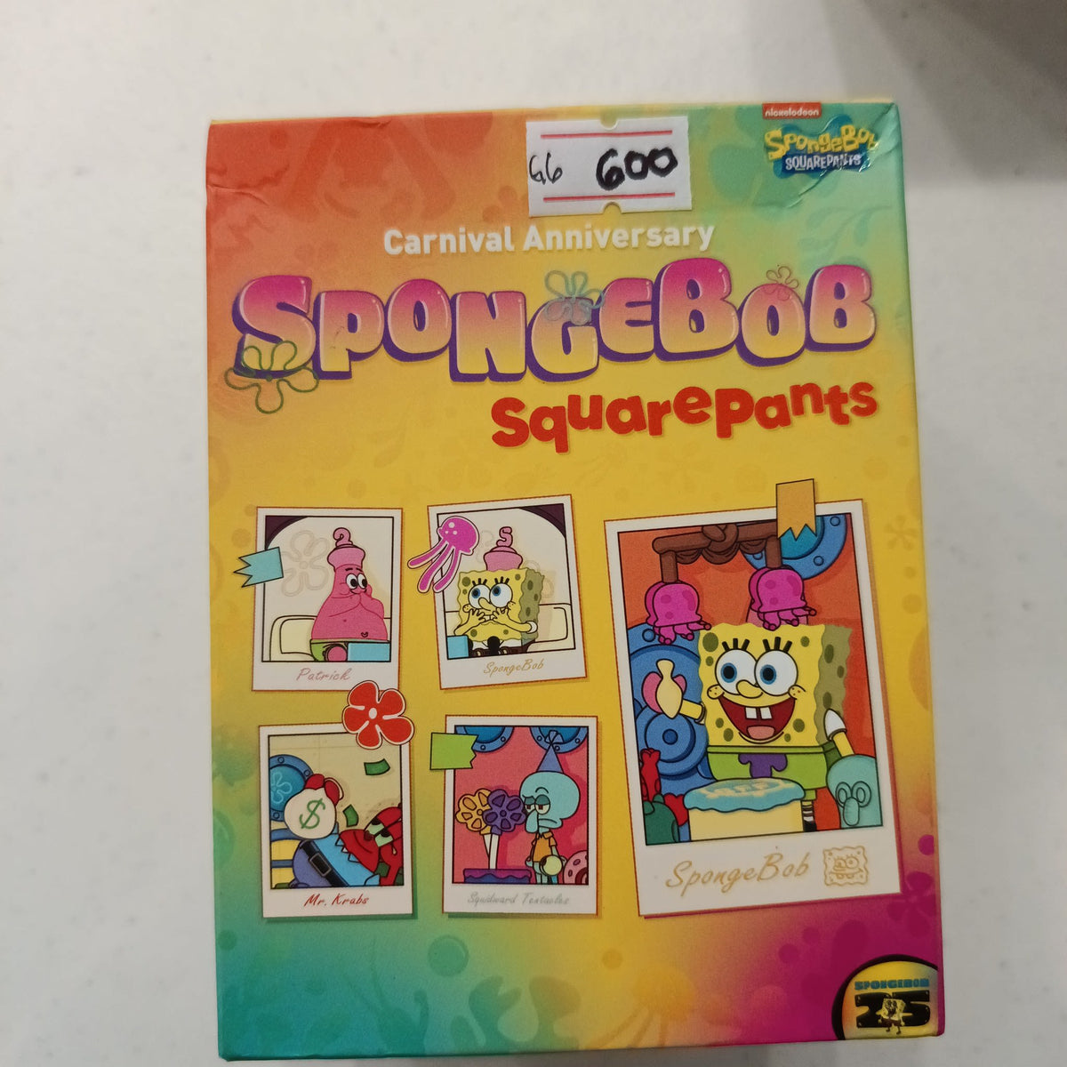 Pop Mart SpongeBob SquarePants Carnival Anniversary Series Scene Sets SpongeBob SquarePant
