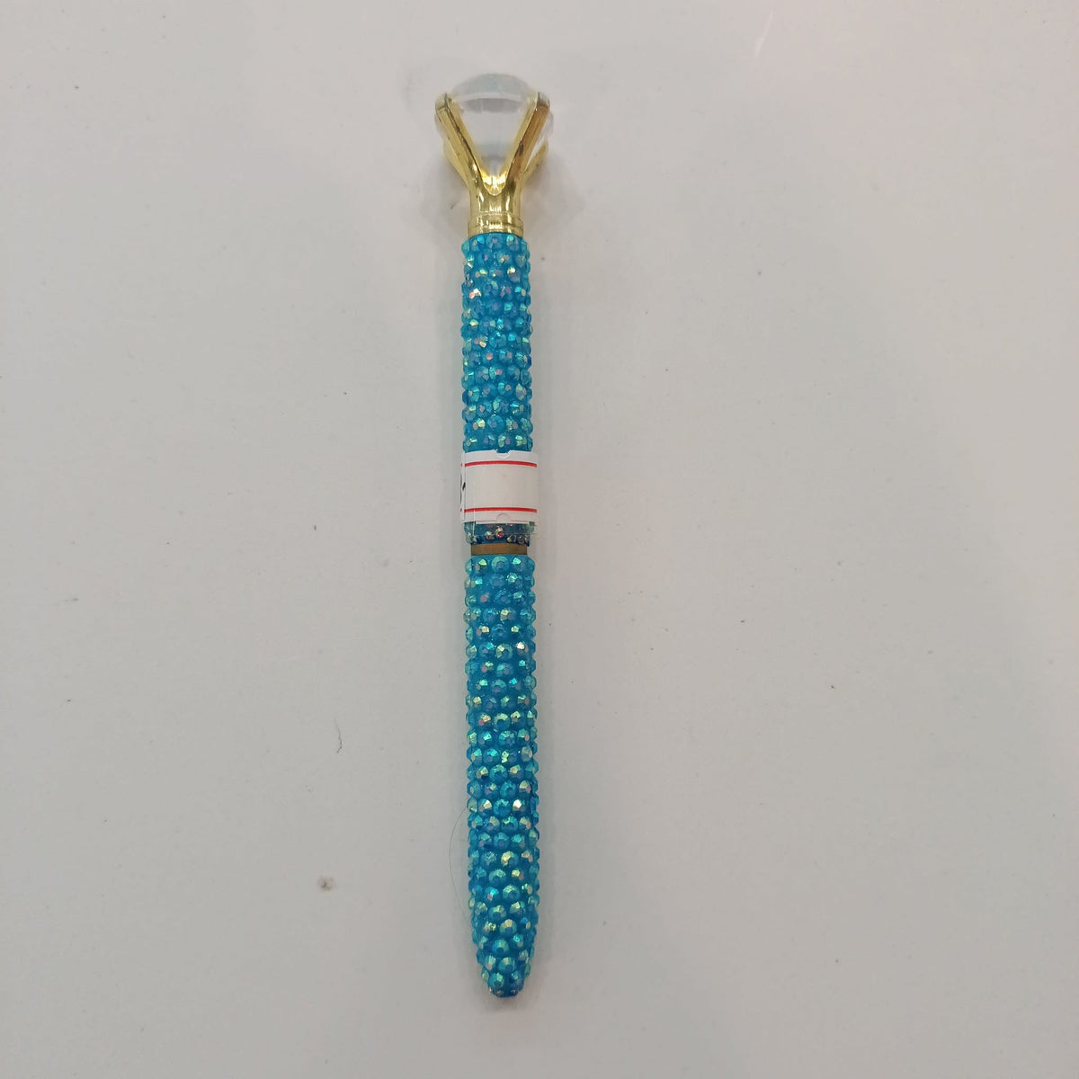 Rhinestone Crystal Pen Diamond Crown Pen – Turquoise AB - view 2
