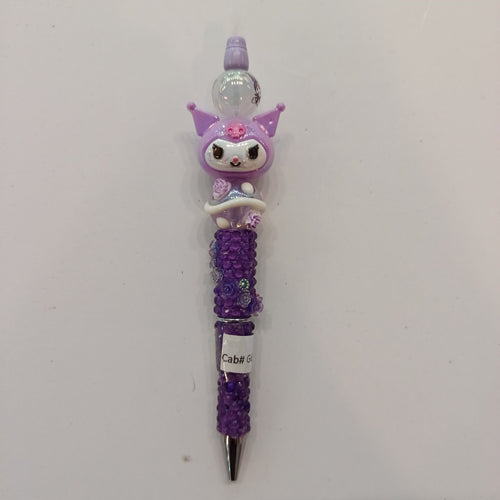 Sanrio Kuromi Beaded Pen Kuromi
