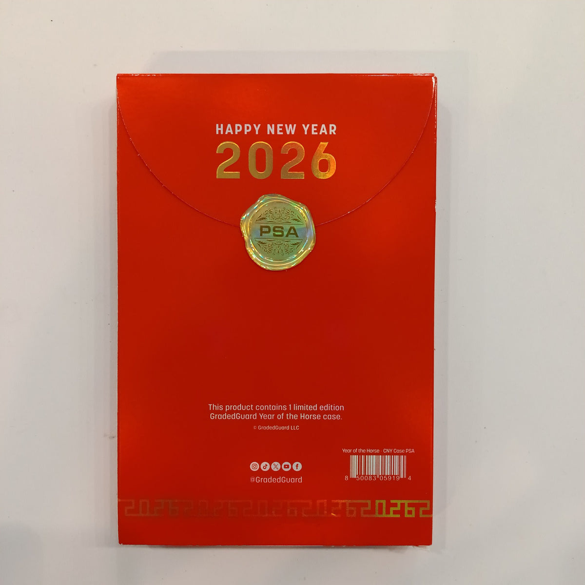 2026 GradedGuard Year of the Horse CNY Case Year of the Horse CNY Case PSA - view 2