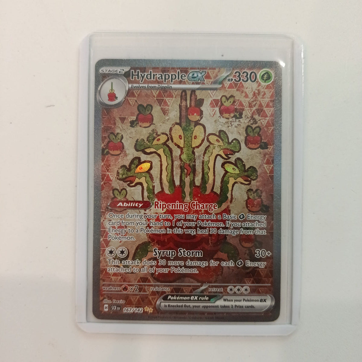 2024 Pokemon Company Scarlet & Violet Special Illustration Rare Hydrapple #167/142
