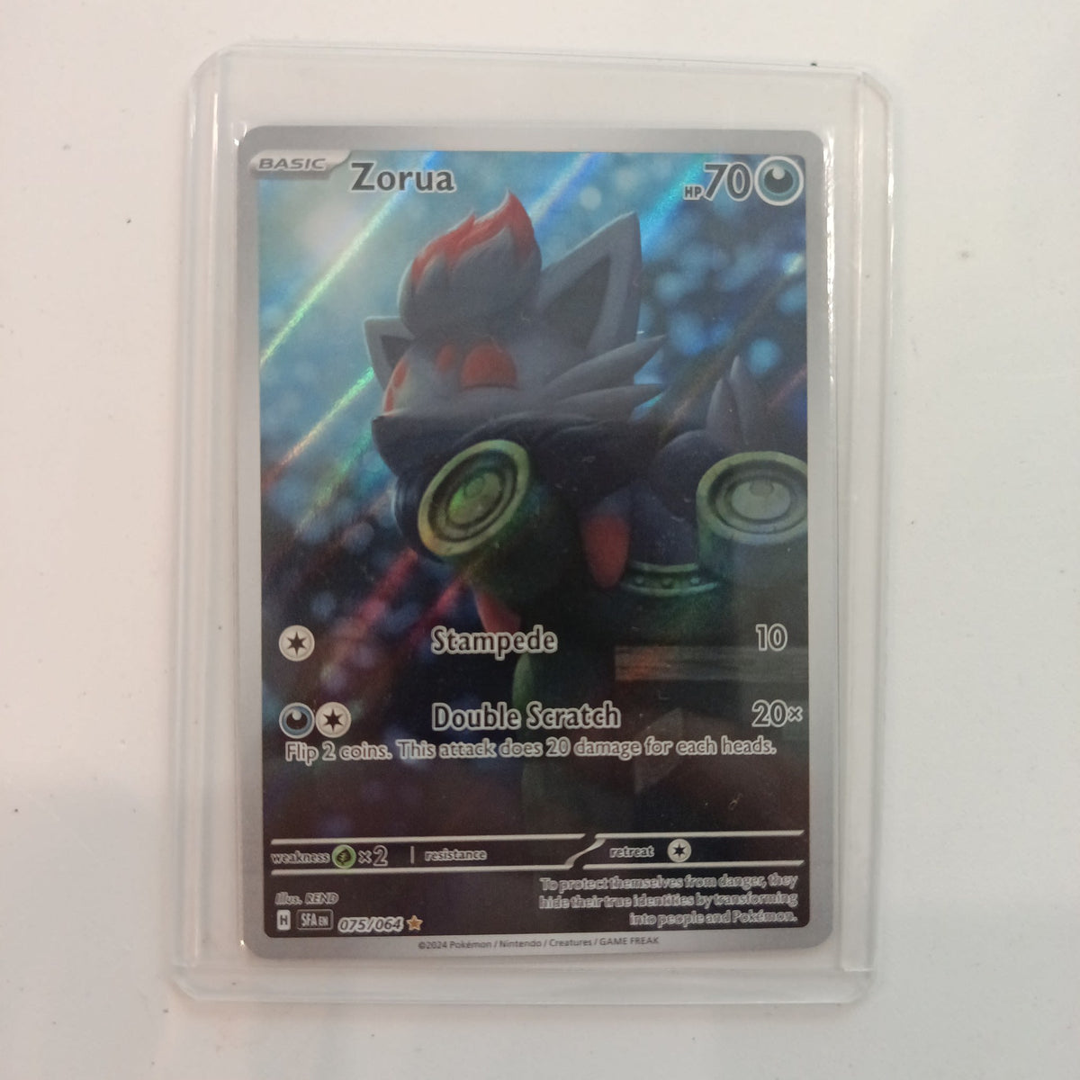 Pokemon Company Scarlet & Violet Zorua #075/025 CGC 10