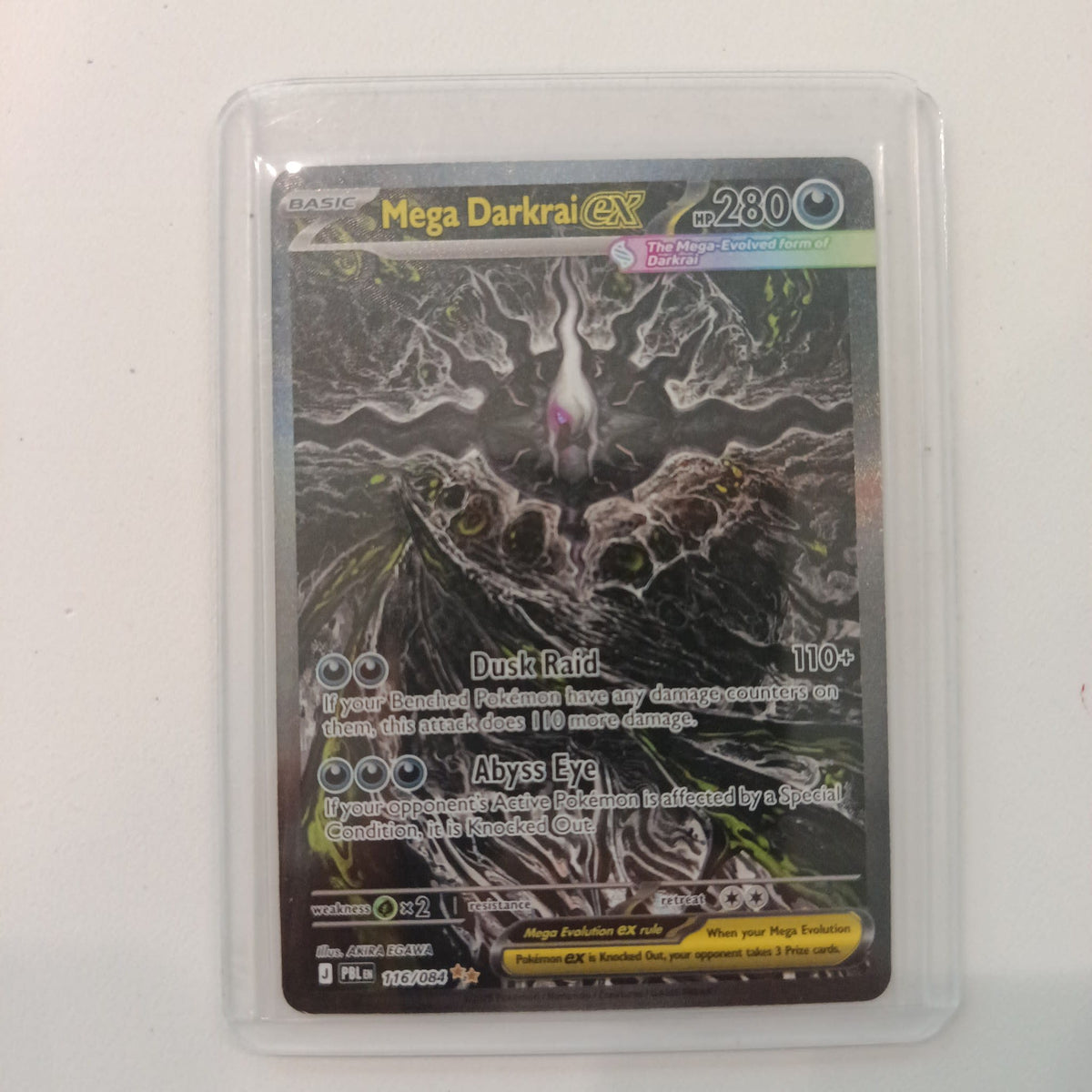 Unknown Pokemon Company Pokémon TCG Mega Darkrai-EX #116/024 Unknown Unknown