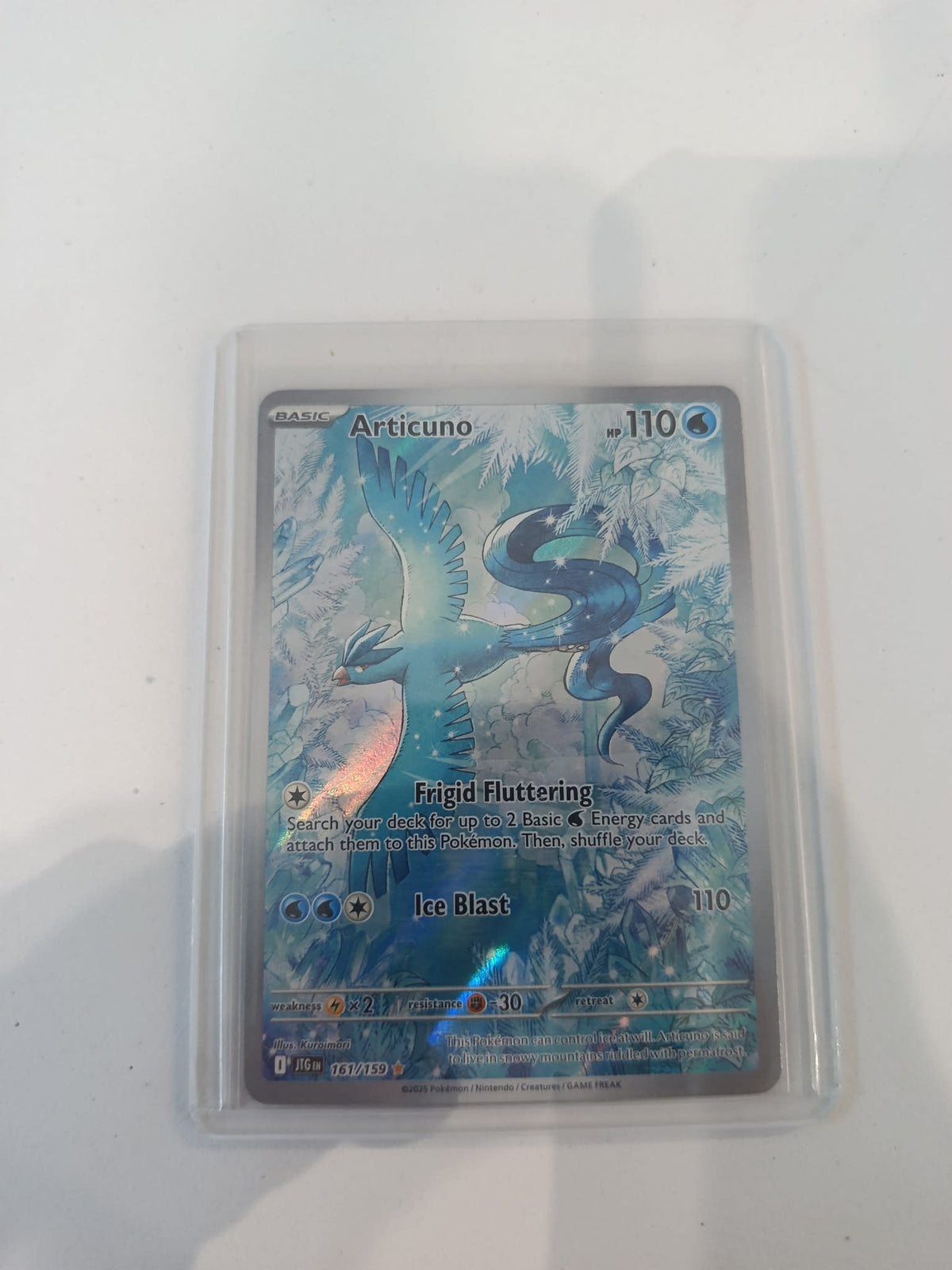 Pokemon Articuno JIG (Journey Together) #161/159 2025 (English) 161/159
