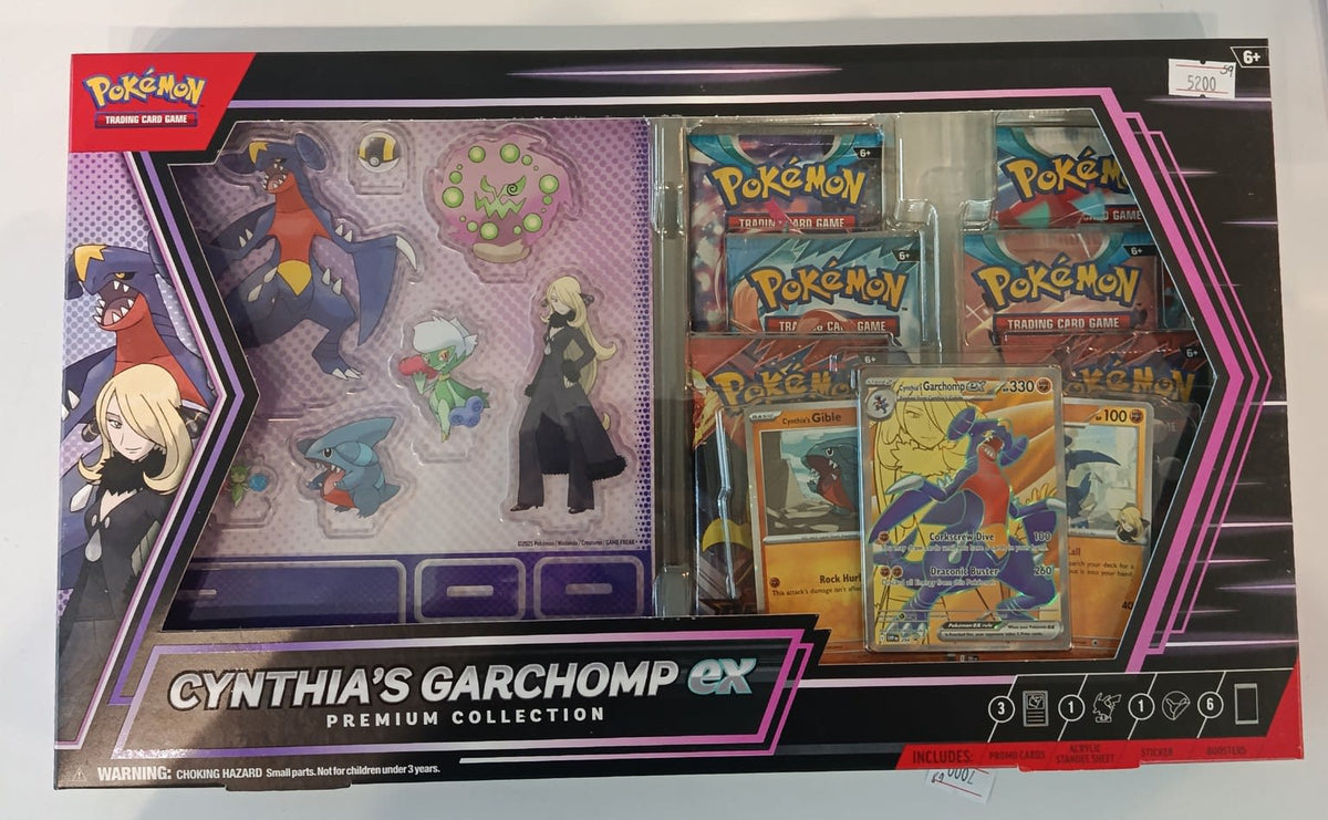 Pokemon Cynthia's Garchomp ex Premium Collection Box 2024 (English)