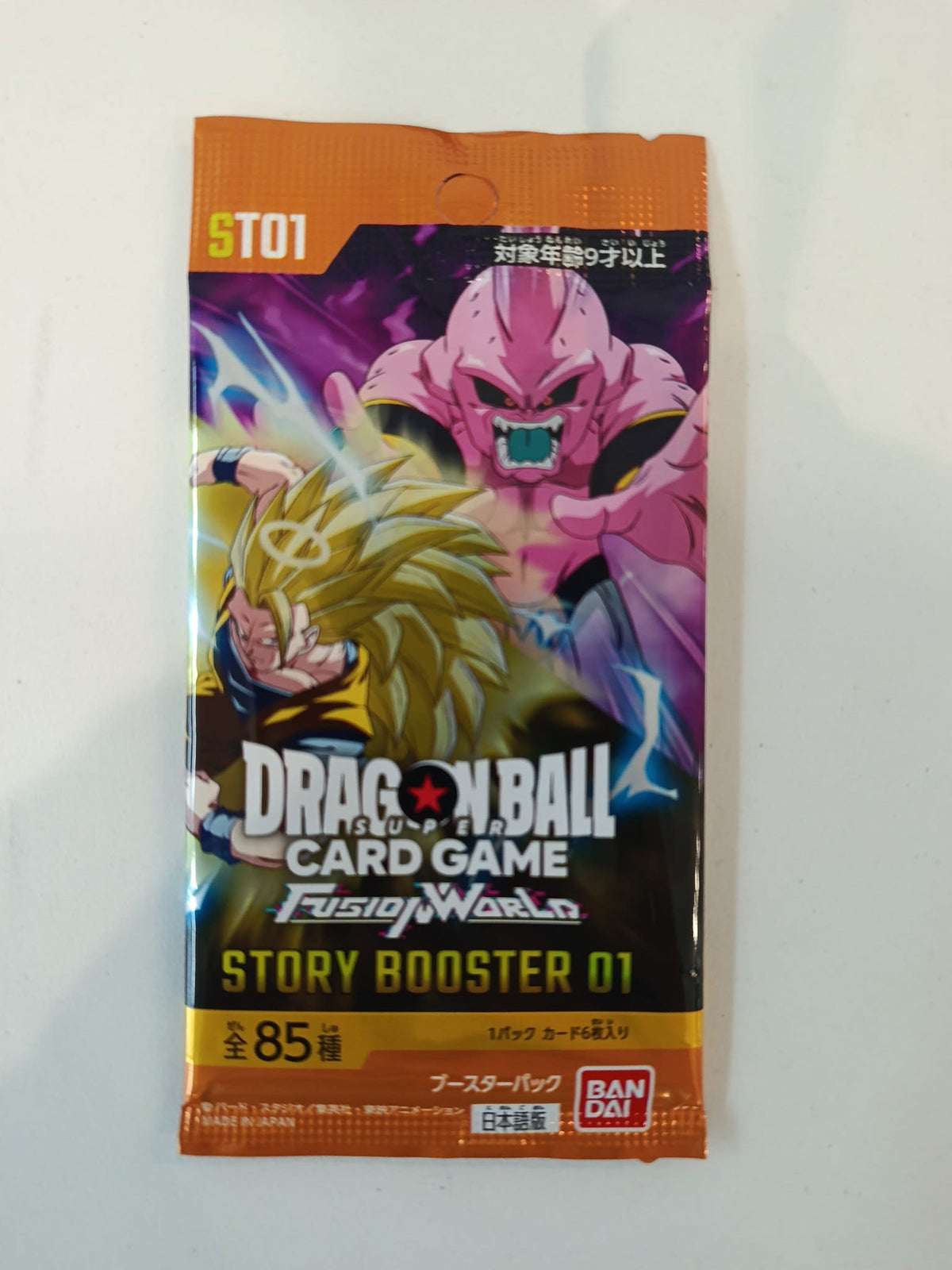 Dragon Ball ST01 Fusion World Story Booster 01 Super Saiyan 3 Goku Booster Pack 2024 (Japa