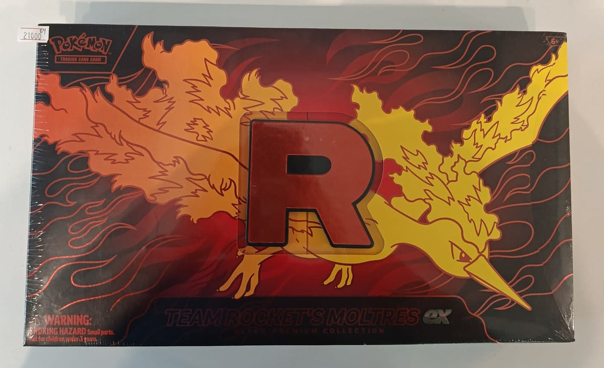 Pokemon Team Rocket's Moltres ex Ultra-Premium Collection Ultra-Premium Collection Box 202