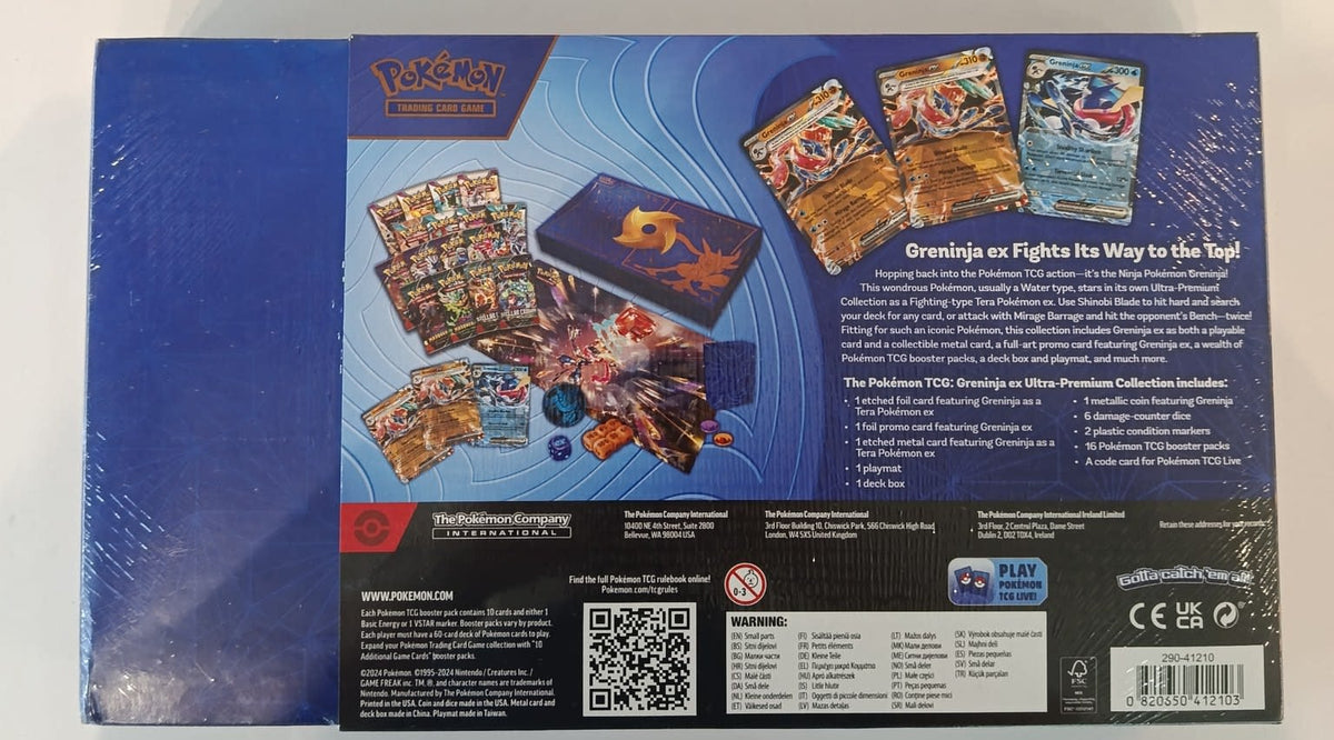 Pokemon Scarlet & Violet Greninja ex Ultra-Premium Collection 2024 (English) - view 2