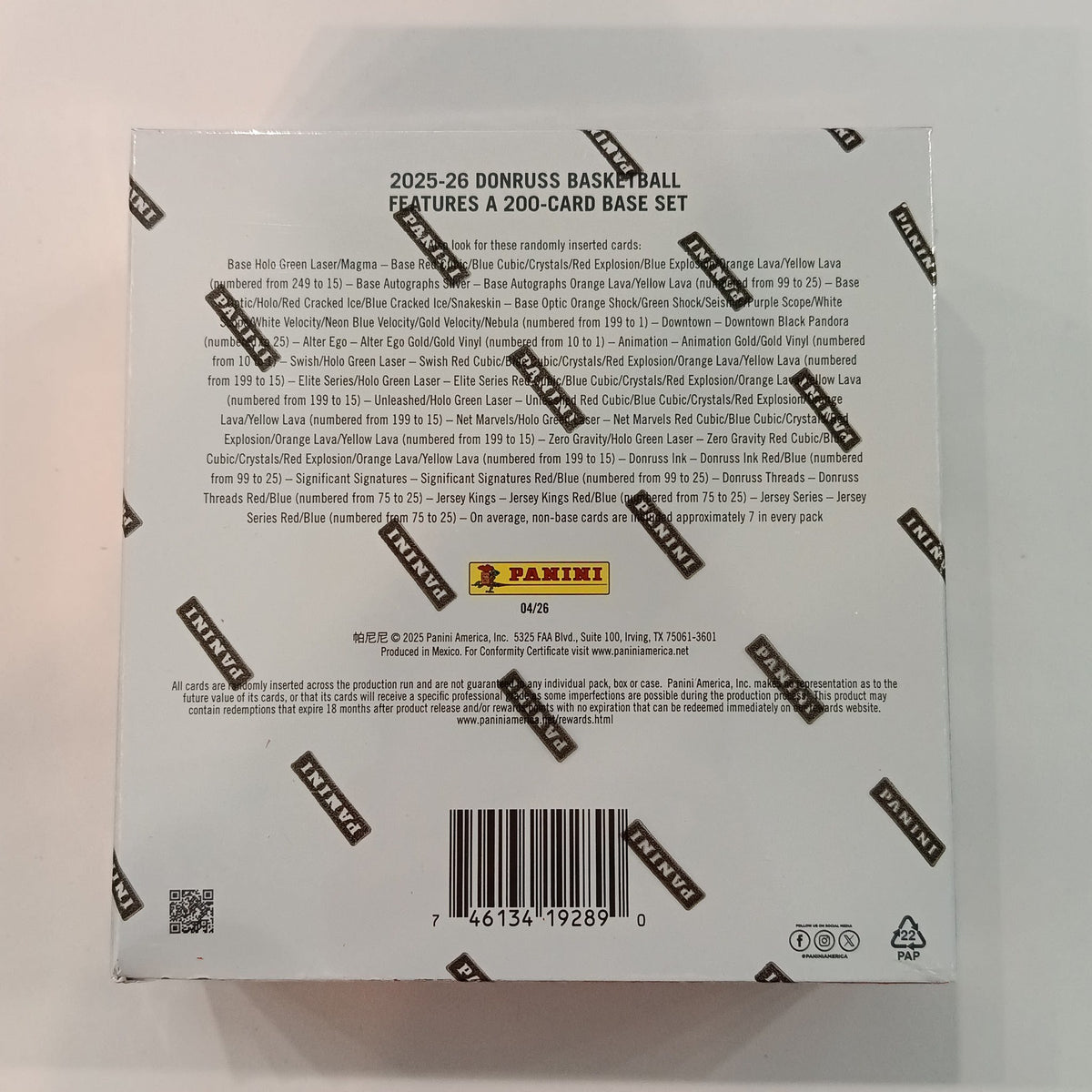 2025-26 Panini Mega Box - view 2