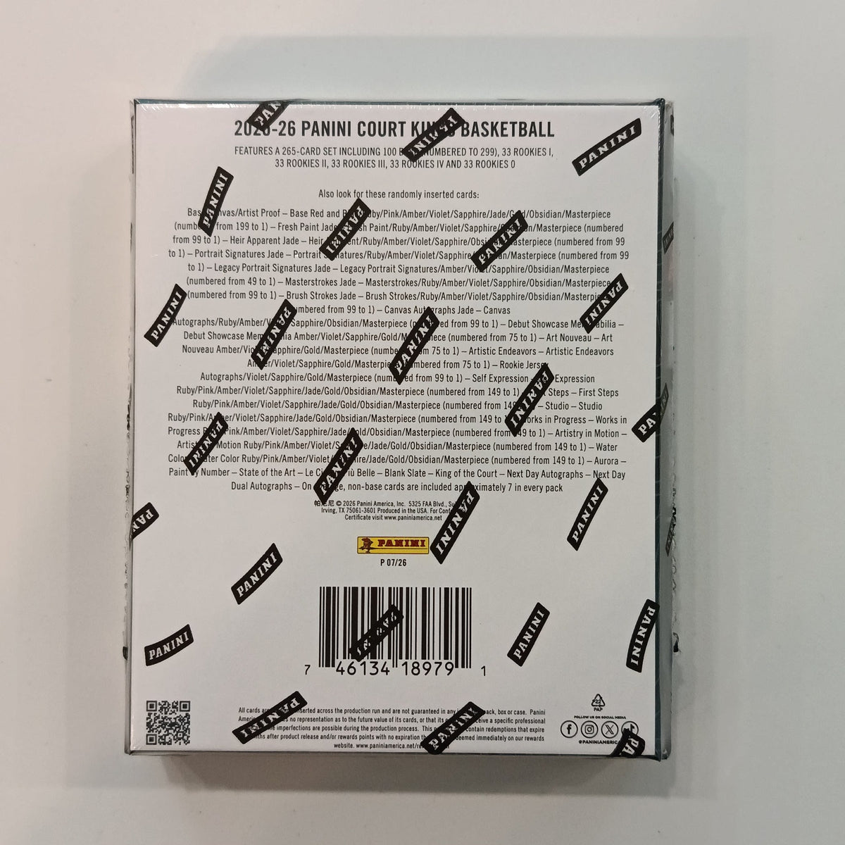2025-26 Court Kings Basketball Hobby Box (Sealed) - view 2