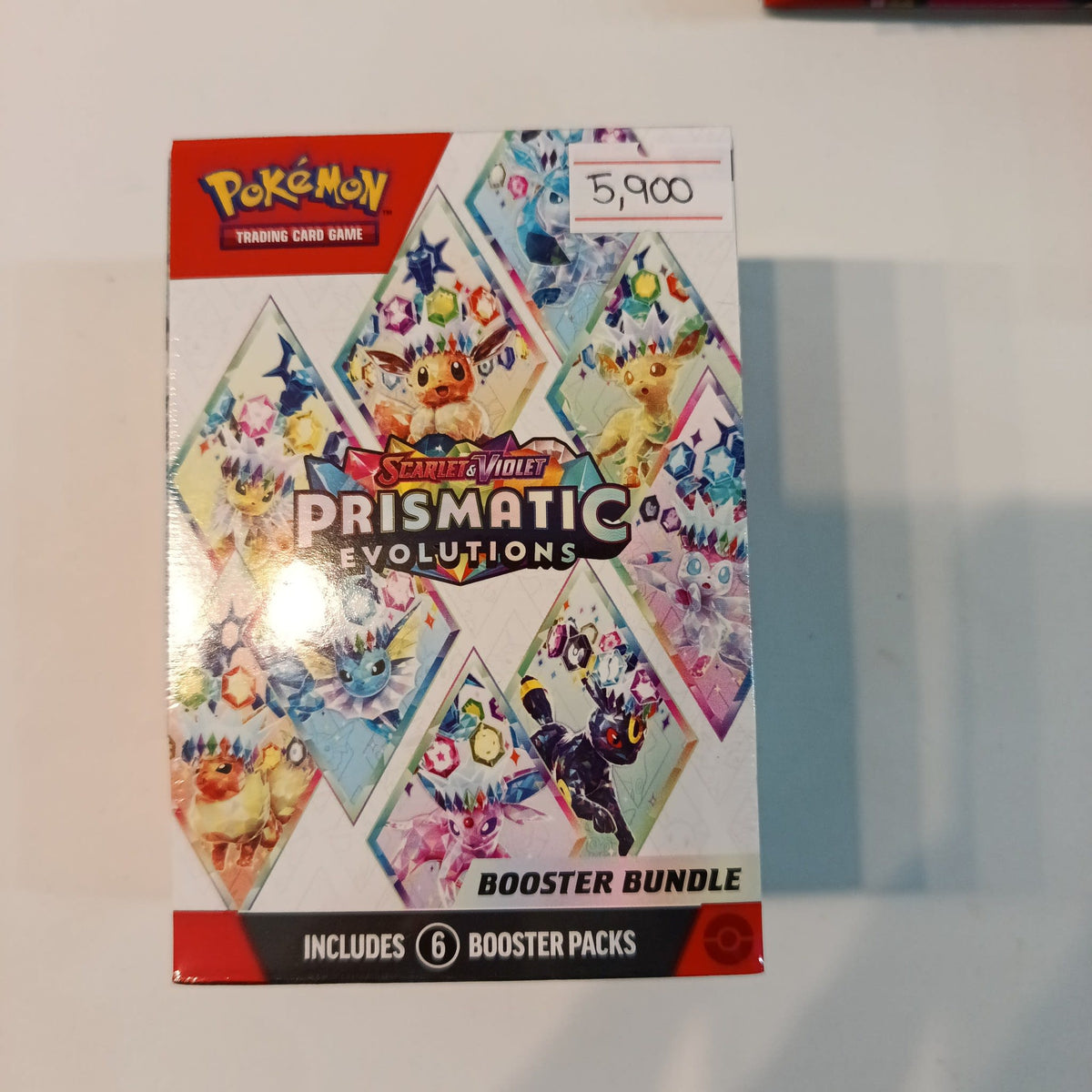 Pokemon Prismatic Evolutions Eevee Booster Bundle 2025 (English)