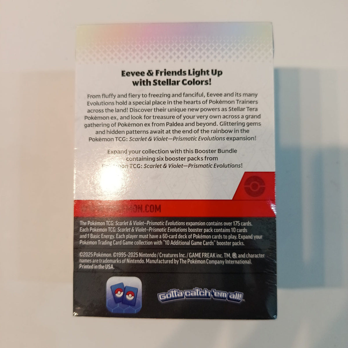 Pokemon Prismatic Evolutions Eevee Booster Bundle 2025 (English) - view 2