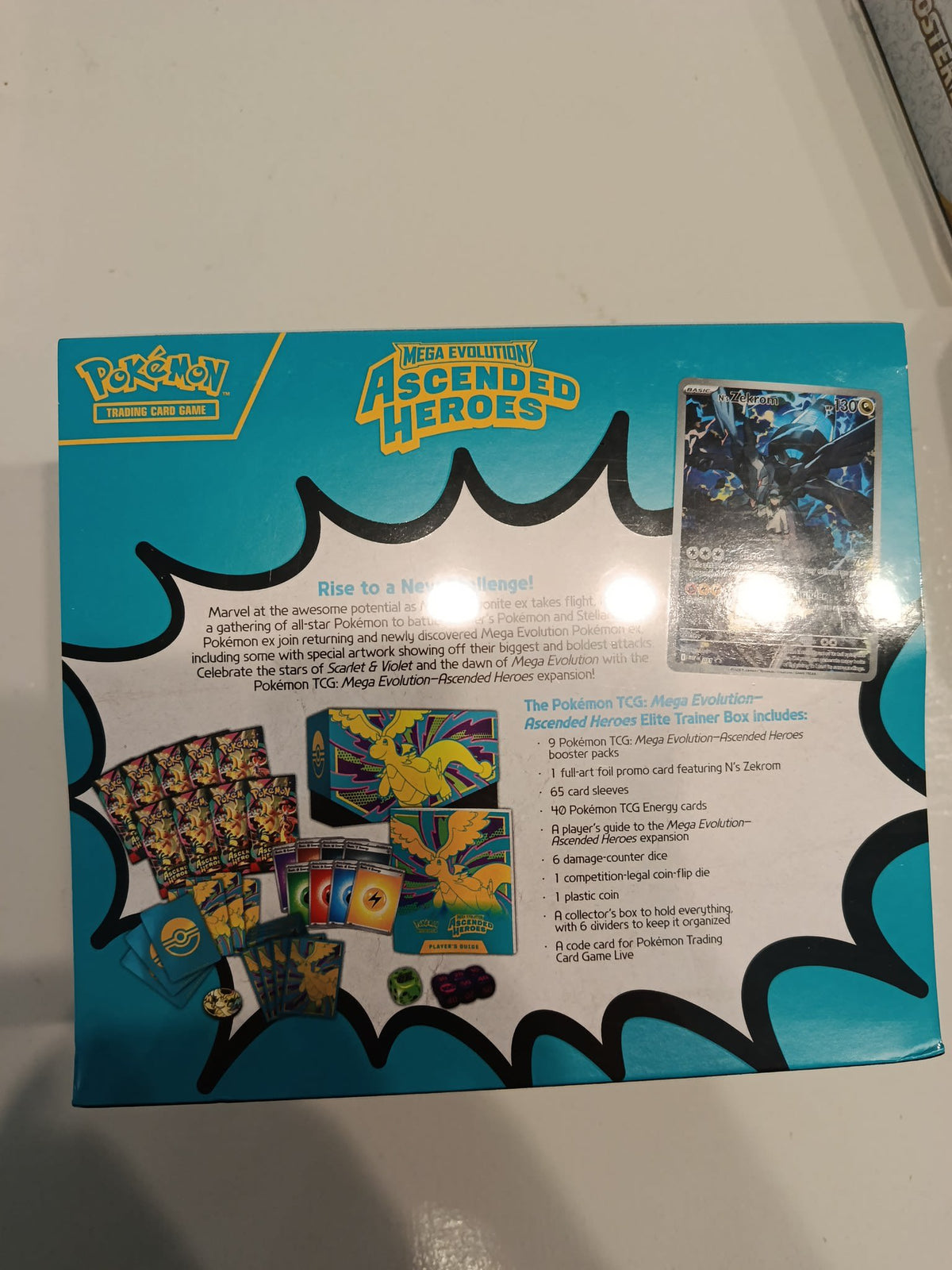 Pokemon Mega Evolution - Ascended Heroes Mega Dragonite ex Elite Trainer Box (English) - view 2