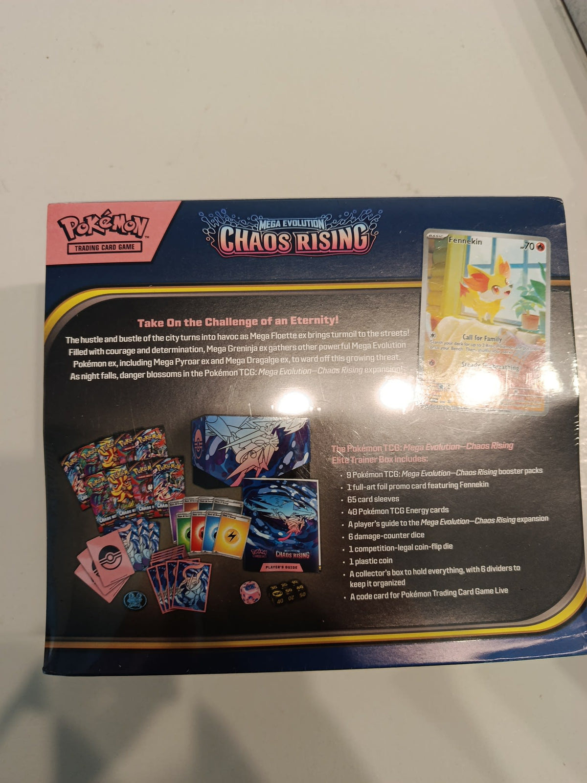 Pokemon Mega Evolution Chaos Rising Mega Greninja ex Elite Trainer Box (English) - view 2