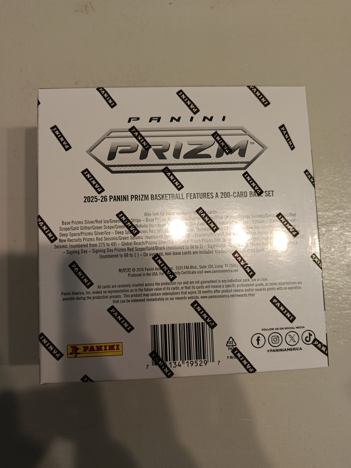 2025-26 Panini Prizm Mega Box - view 2