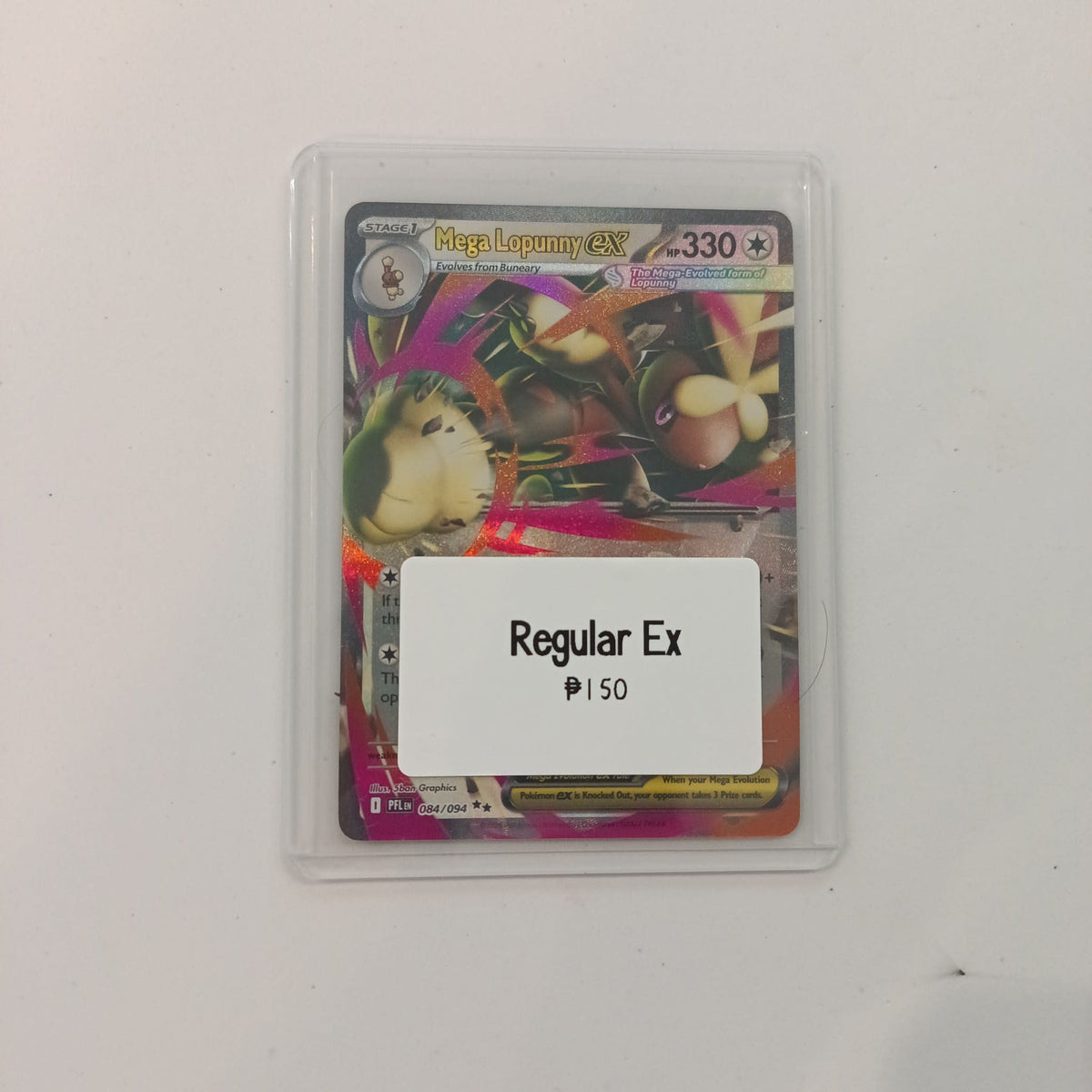 2025 Pokemon Company Prismatic Evolutions Mega Lopunny ex #084/094