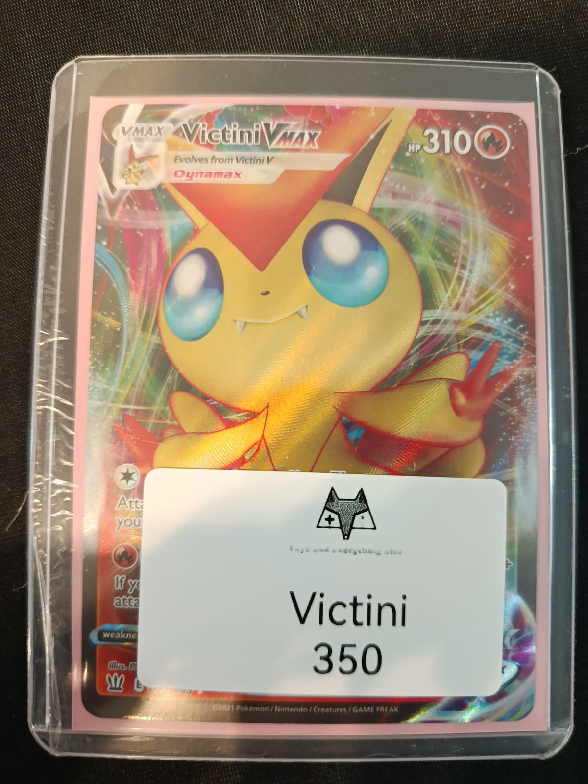 Pokemon Victini VMAX Sword & Shield — Fusion Strike 2021 (English)