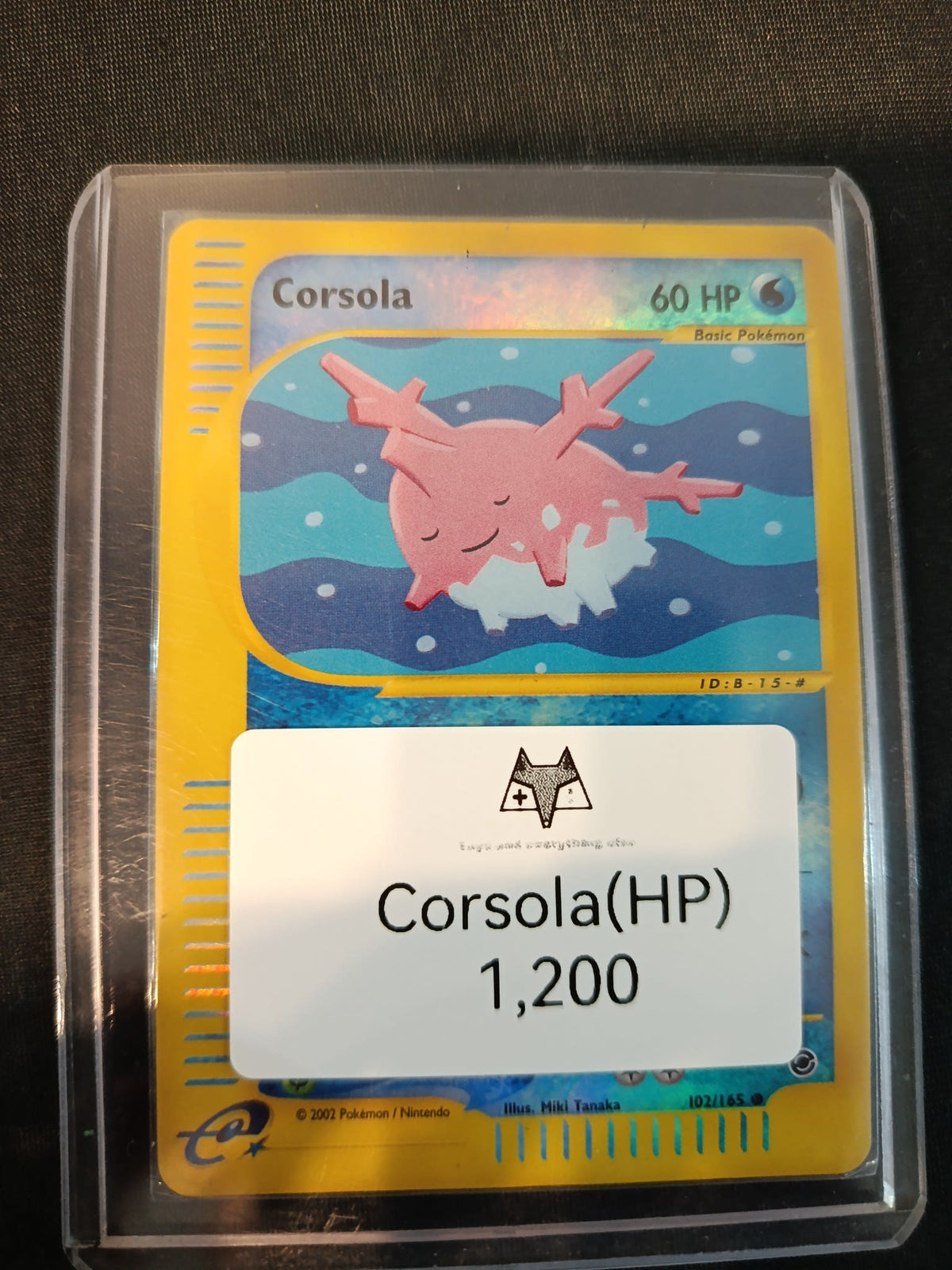 Pokemon Corsola Expedition Base Set #102/165 2002 (English)