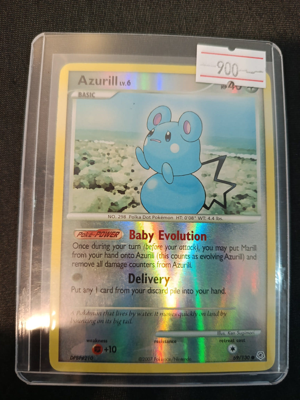 Pokemon Azurill Diamond & Pearl: Mysterious Treasures #69/130 2007 (English)