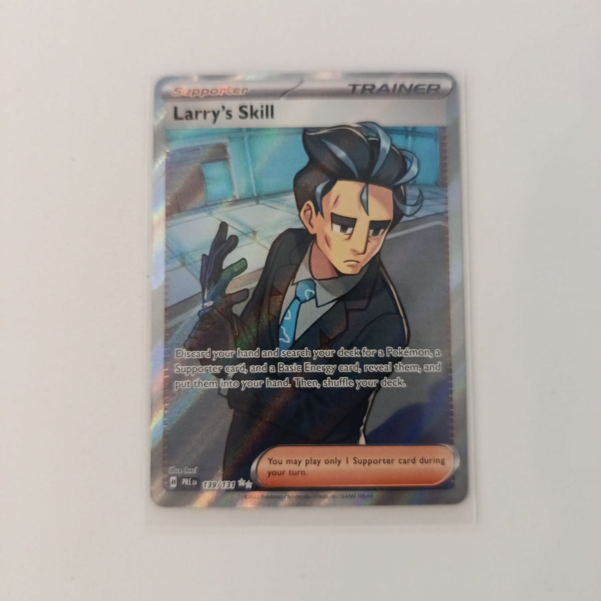 Pokemon Larry's Skill PRE (Prismatic Evolutions) #139/131 2025 (English) 139/131