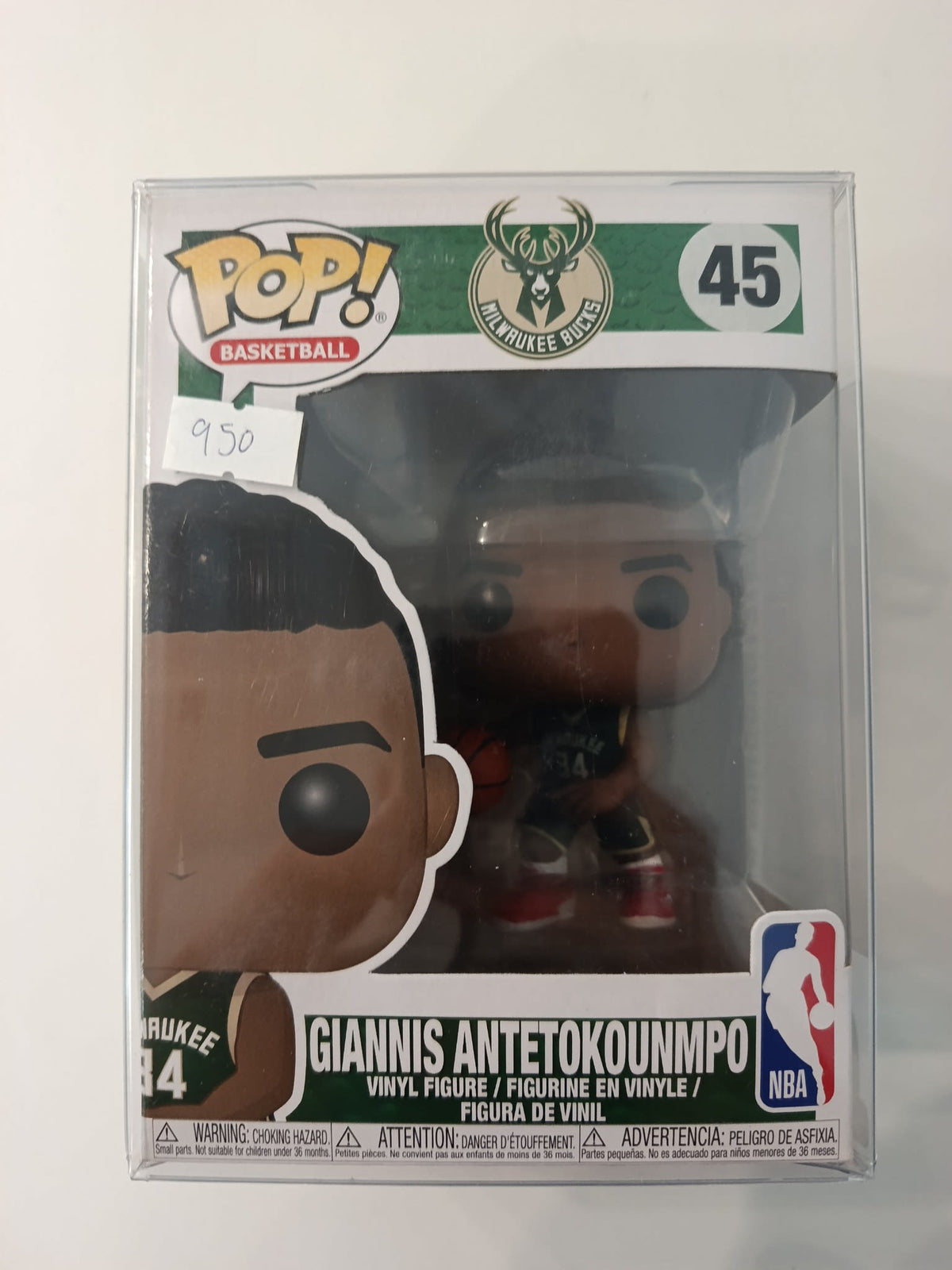 Funko Pop Pop! Basketball Giannis Antetokounmpo #45