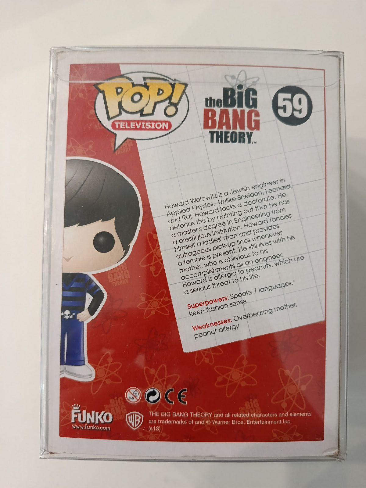 Funko Pop Pop! Television Howard Wolowitz #59 - view 2