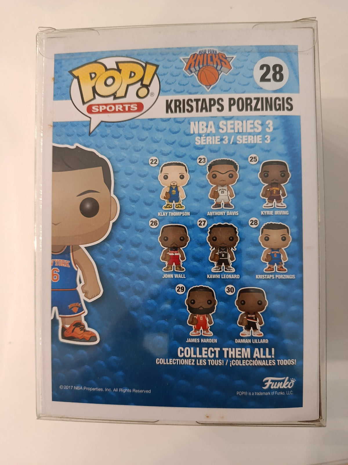 Funko Pop NBA Pop! Sports Kristaps Porzingis #28 - view 2