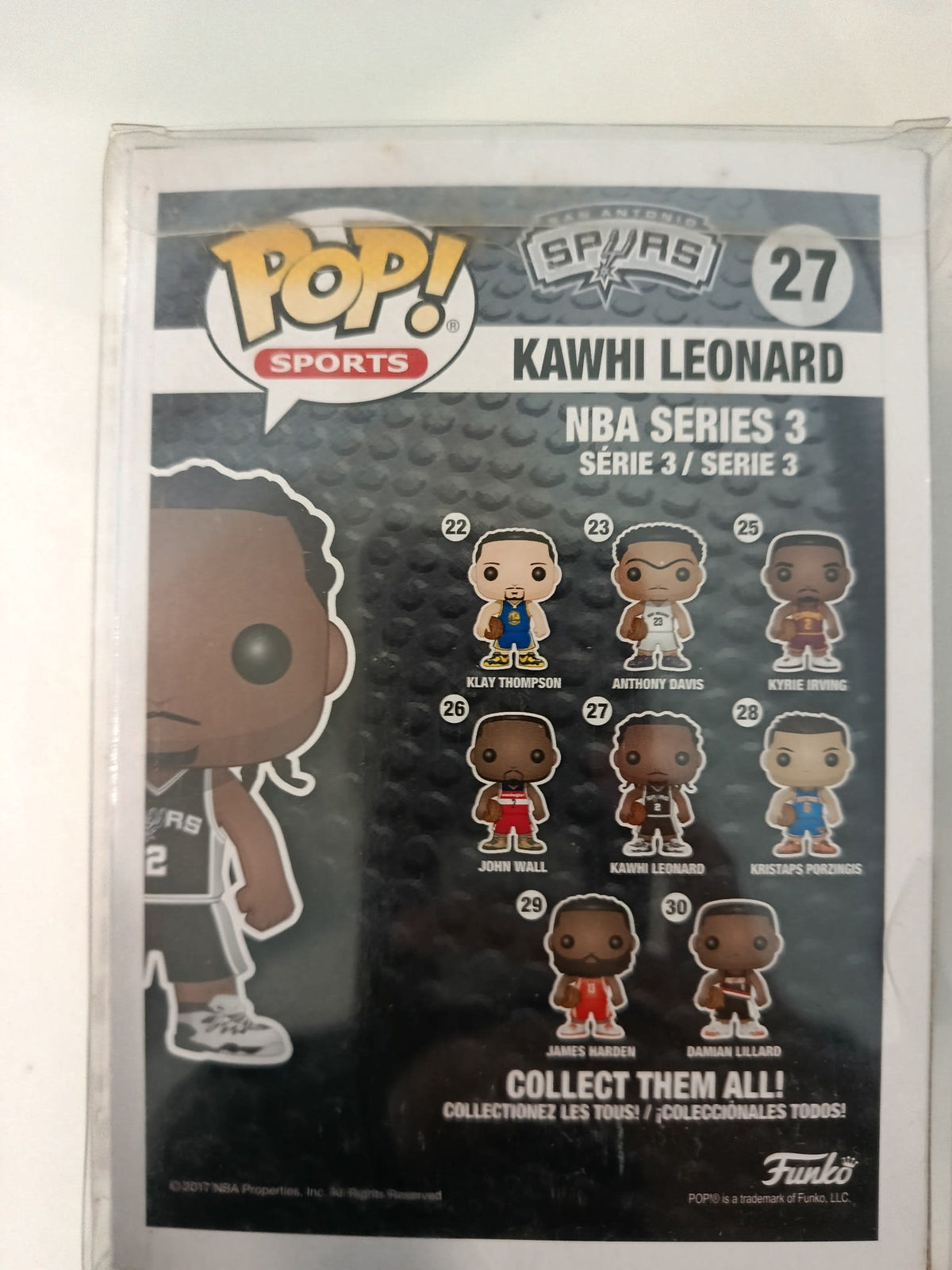 Funko Pop NBA Sports Kawhi Leonard #27 - view 2