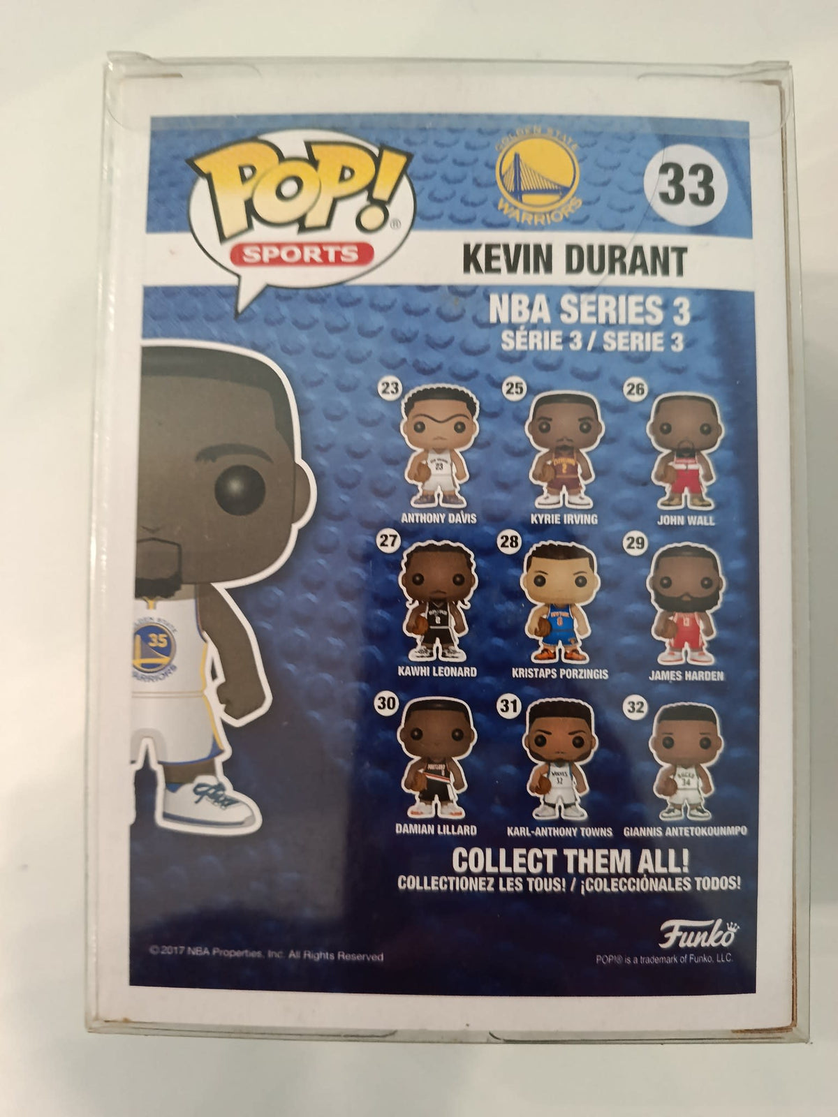 Funko Pop NBA Sports Kevin Durant #33 - view 2