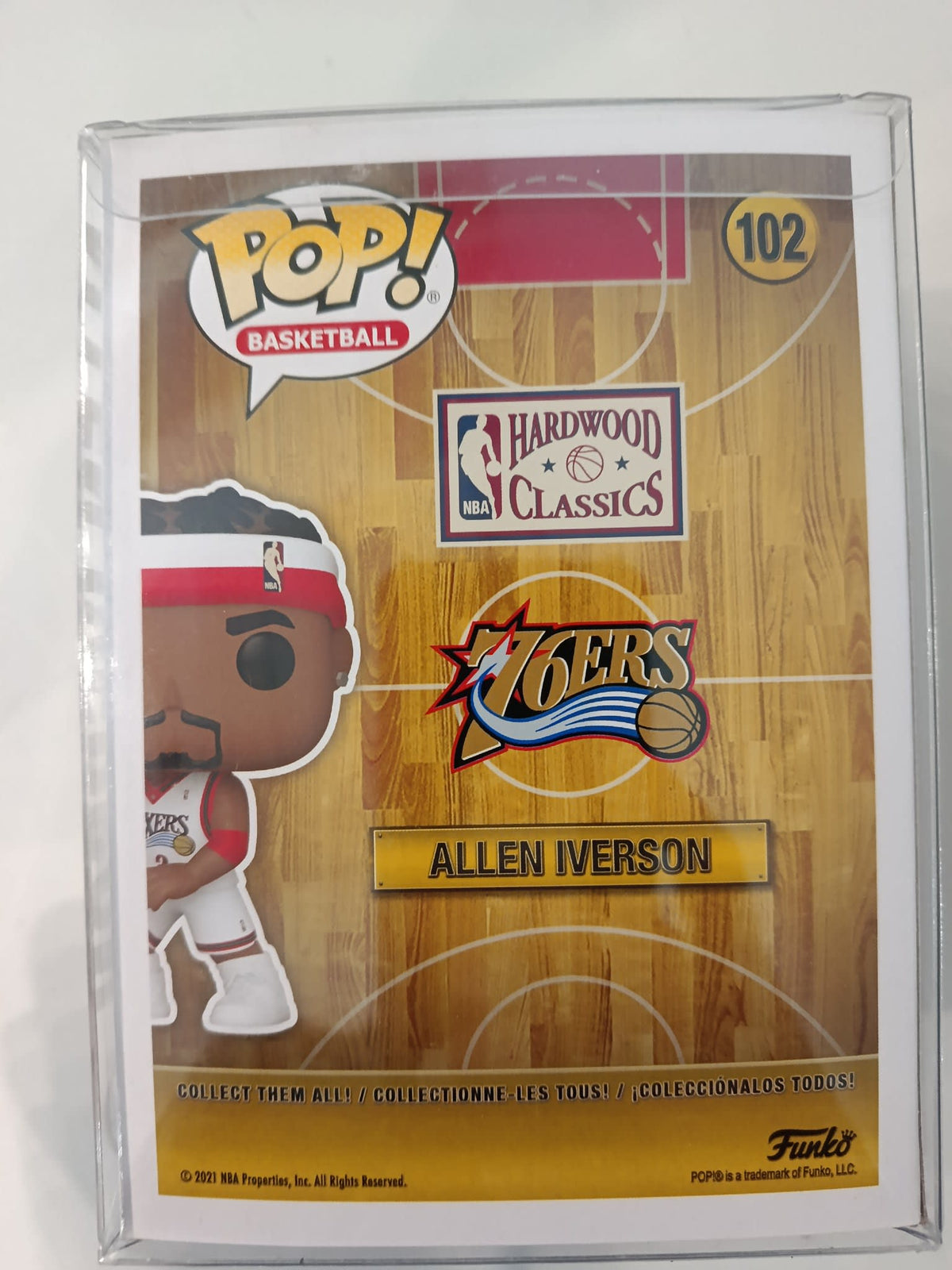 Funko Pop NBA Basketball Allen Iverson #102 - view 2