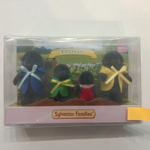 1985 Sylvanian Families Mole Family Mole Family Set