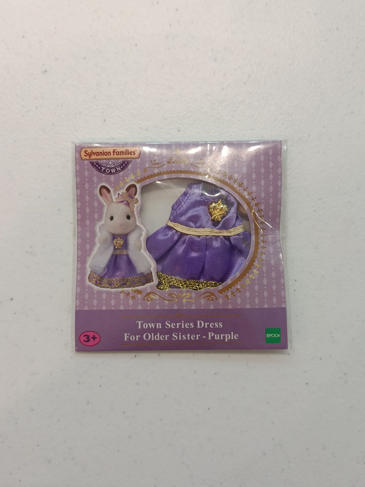 Sylvanian Families Town Series Town Series Dress For Older Sister - Purple #98709