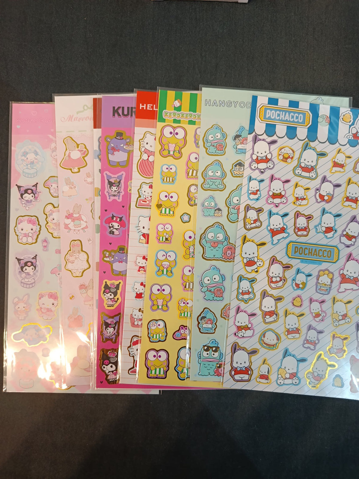 2024 Sanrio Kuromi Sticker Sheet Kuromi - view 2