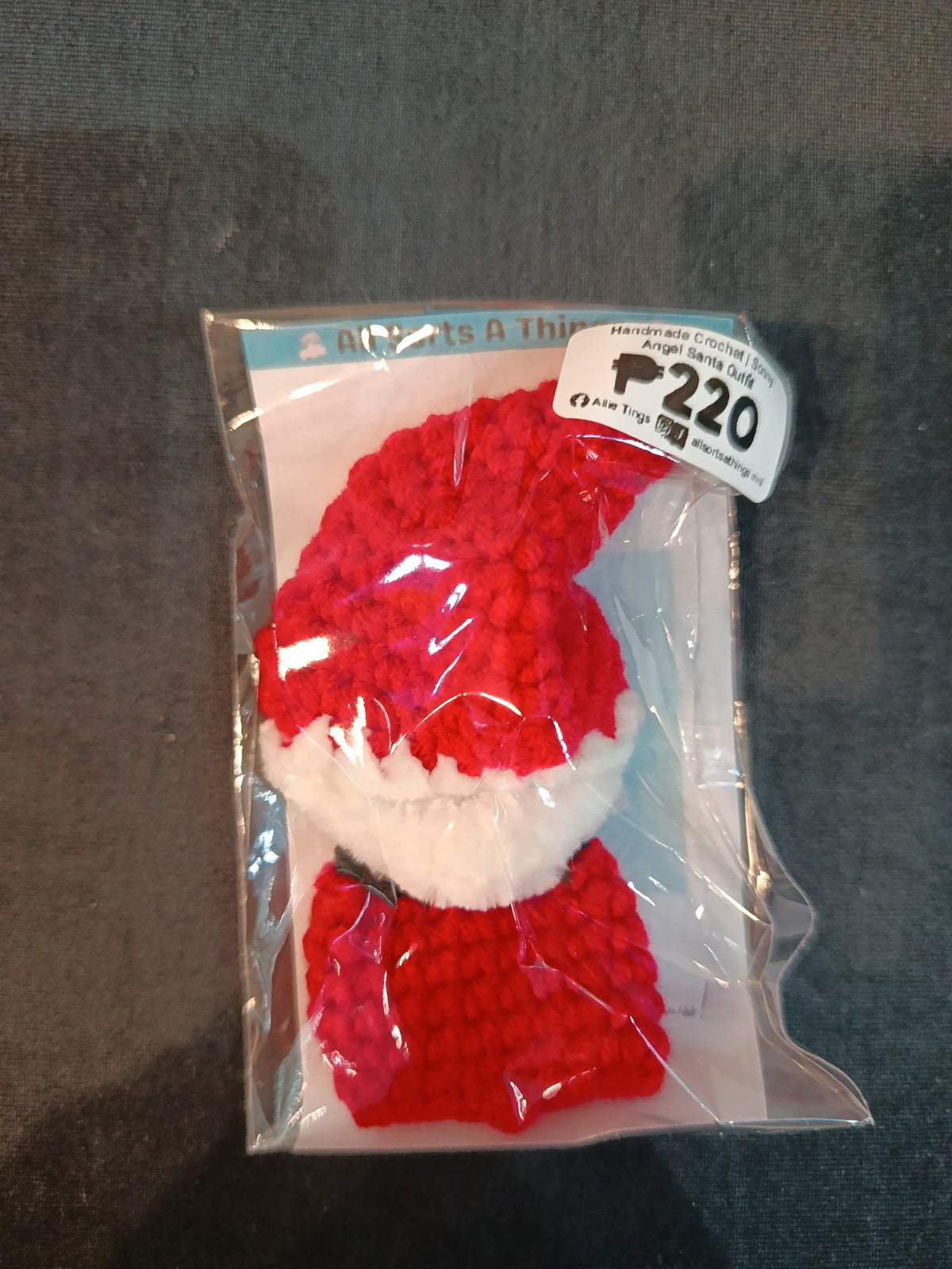 Sonny Angel Handmade Crochet Santa Outfit