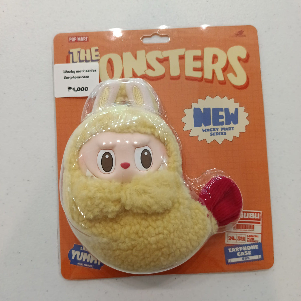 Pop Mart The Monsters Wacky Mart Series Labubu Earphone Case