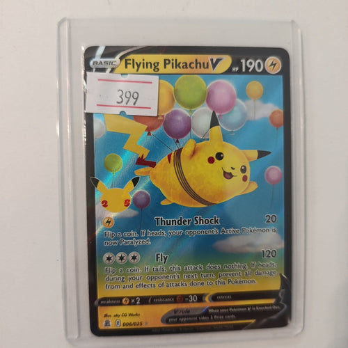 Pokemon Flying Pikachu V Celebrations (025/025) #006/025 2021 (English) 006/025