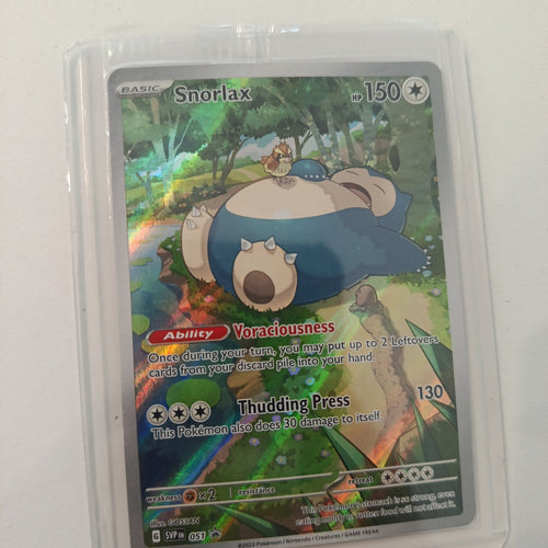 Pokemon Snorlax SVP EN (Scarlet & Violet Black Star Promos) #051 2023 (English)