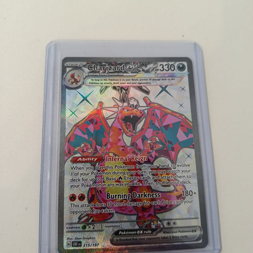 Pokemon Charizard ex OBF - Obsidian Flames #215/197 2023 (English) 215/197