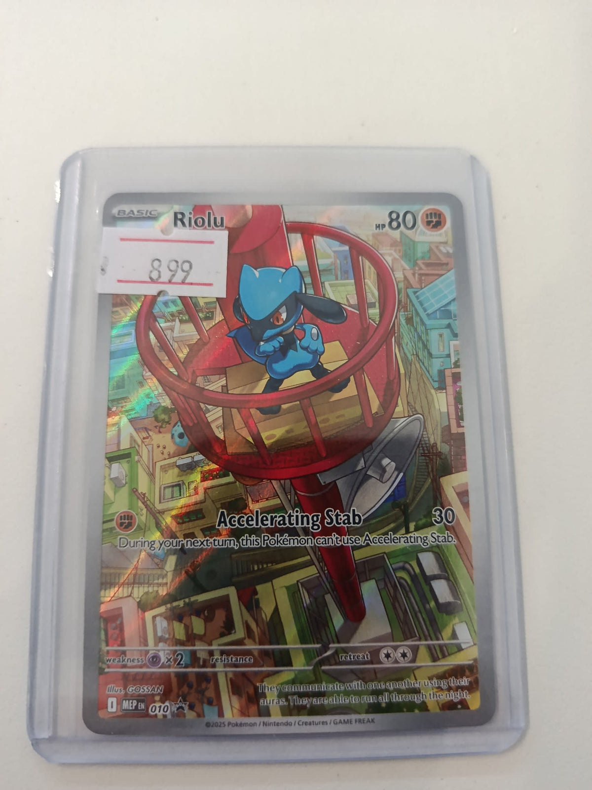 Pokemon Riolu MEP #010 2025 (English)